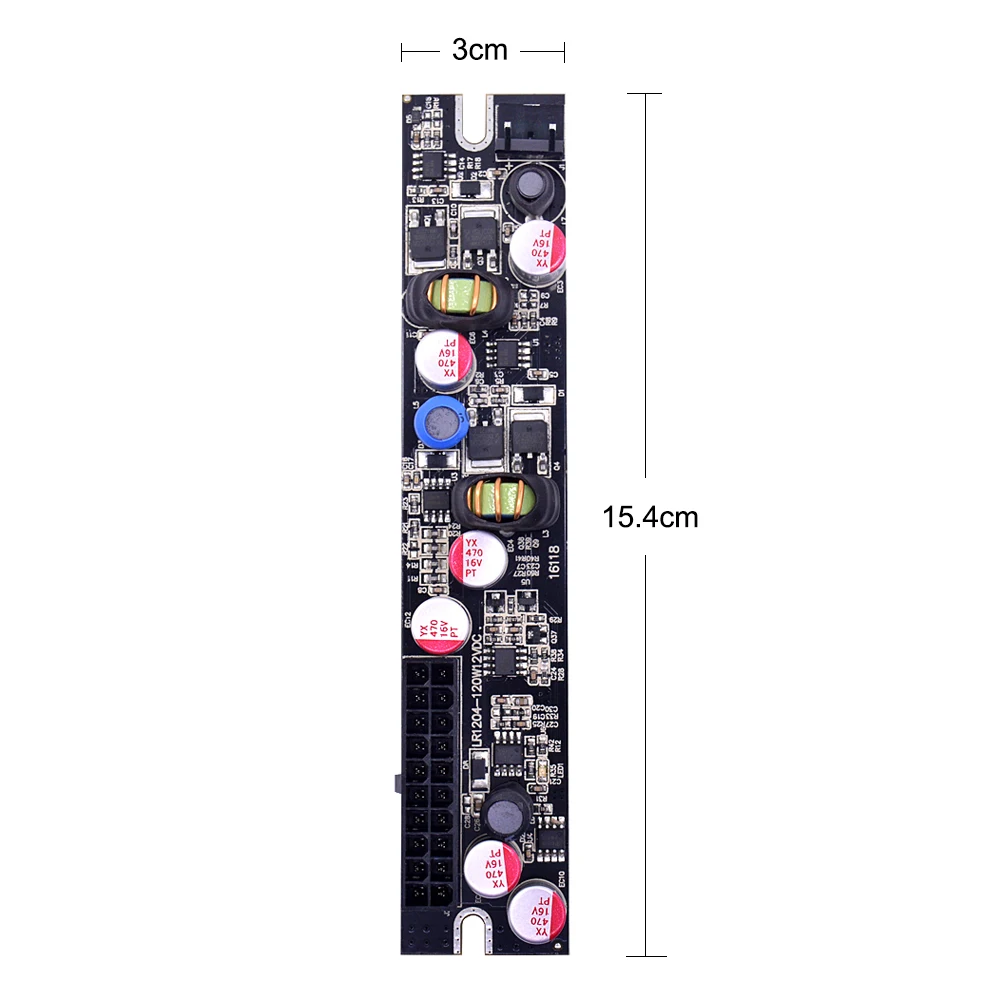 CHIPAL мини itx 24 Pin Питание модуль LR1204 120W работающего на постоянном токе 12 В в блок