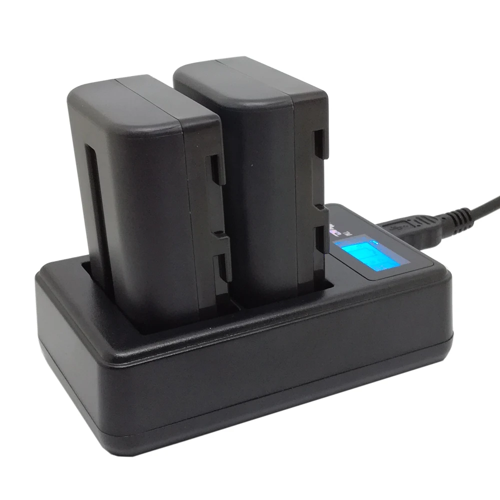 NP FM500h для SONY Battery Camera 2200mA Bateria + LCD двойное зарядное устройство Sony Alpha a58 A65 A77 A99 A350 A550