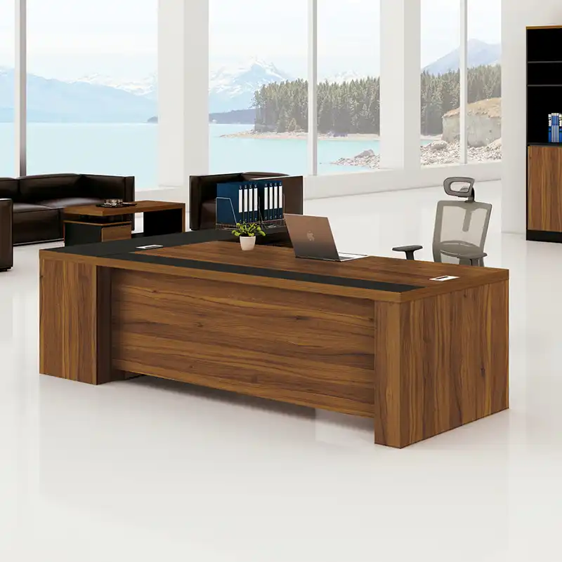 Bulk High End Modern Executive Office Desks Furniture Set From