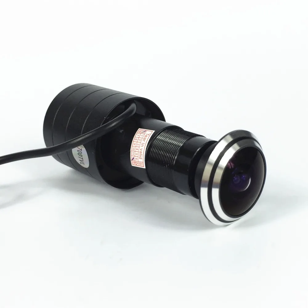 SHRXY горячая Распродажа 170 широкоугольный 800tvl CCD проводной мини дверной глазок с