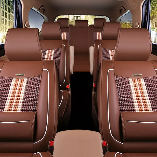 De Nieuwe Business 7 zitkussen PU lederen bekleding zeven auto ... De Nieuwe Business 7 zitkussen PU lederen bekleding zeven auto ...