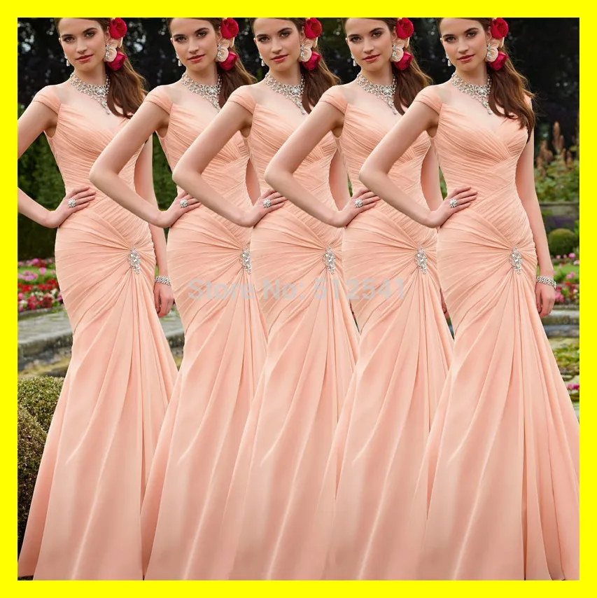 peach bridesmaid dresses uk