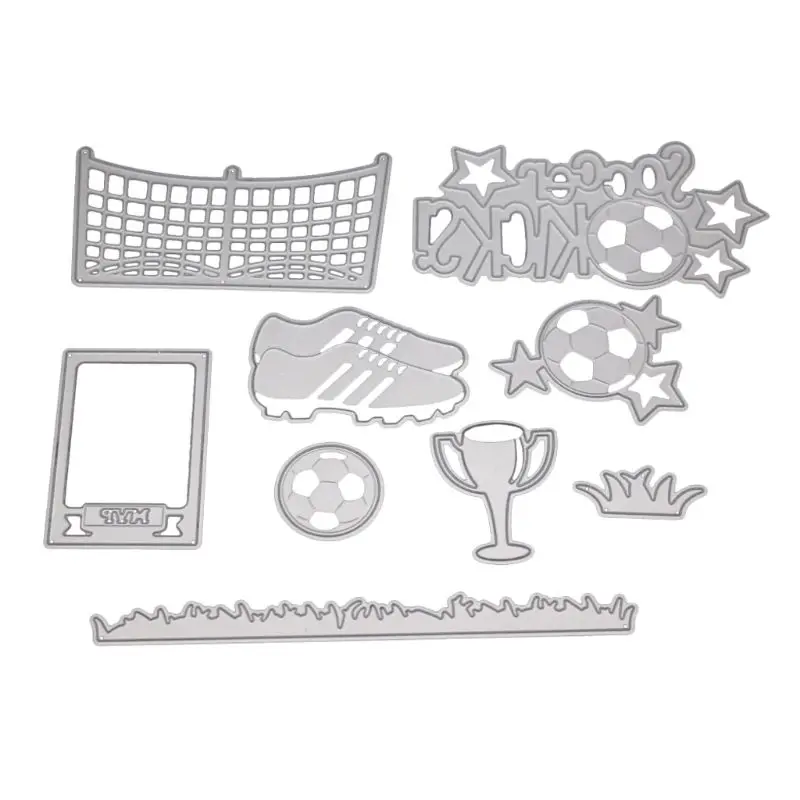 

Football Metal Cutting Dies Stencil DIY Scrapbooking Album Stamp Paper Card Embossing Craft Decor Mar28