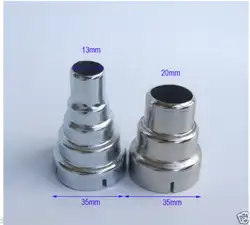 2 шт. круглый диаметр 35 мм Насадка до 20 мм 13 мм Насадка для ручной фена