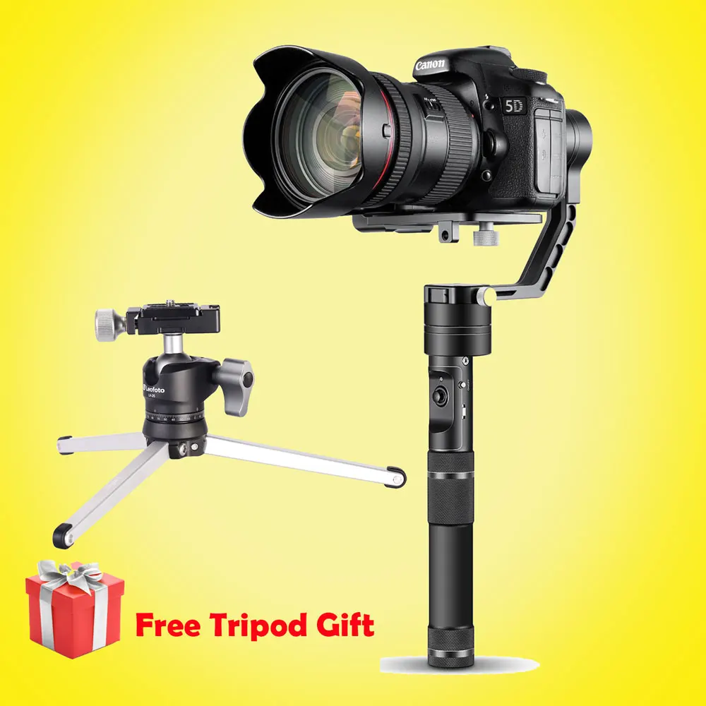 Ulanzi Zhiyun Кран 3-осевой Ручной Gimbal для DSLR & Беззеркальных Камер С ЧПУ Алюминиевая