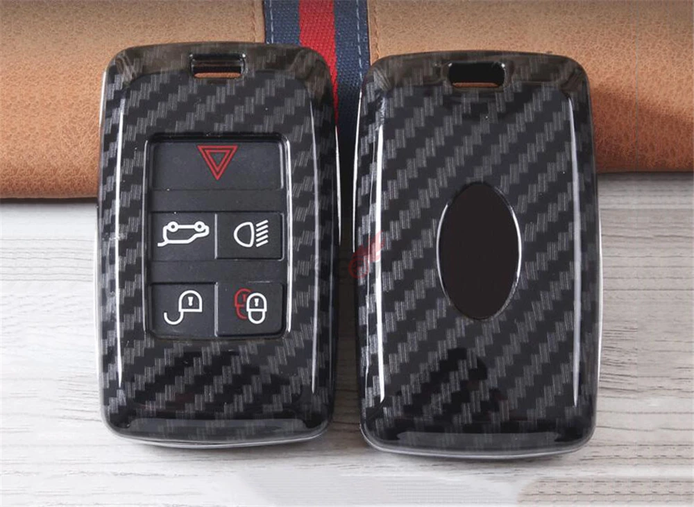 Car Remote Smart Key Case Holder Cover Trim For Jaguar E PACE EPACE