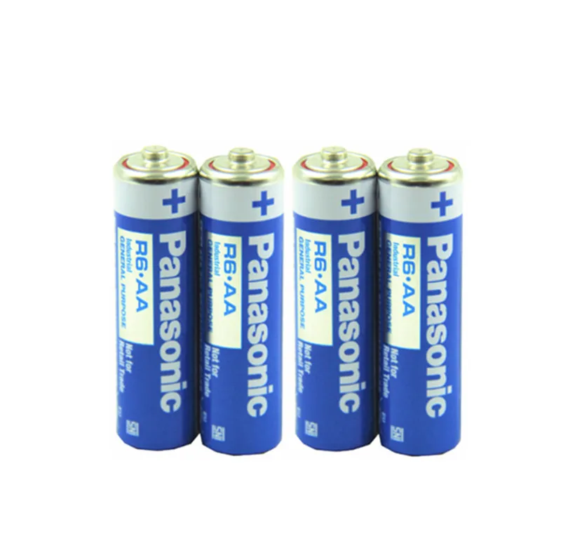 4 adet Panasonic R6 1.5V AA pil alkali piller Mercury kuru pil elektrikli  oyuncak için el feneri saatli fare|Primary \u0026 Dry Batteries| - AliExpress