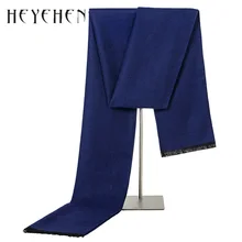 Классический зимний модный унисекс хлопковый теплый Одноцветный шарф, длинный мужской платок, шарф-кольцо, воротник, шейный платок, высокое качество, HY121