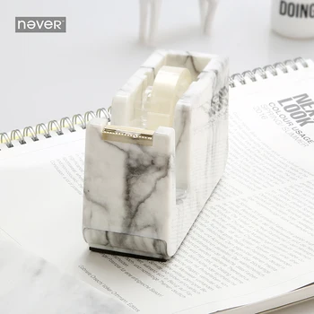 

Never Marble Edition Tape Dispenser Cutter Adhesive Tape Holder Washi Tape Storage Hands Free Tape Dispenser Office Accessories