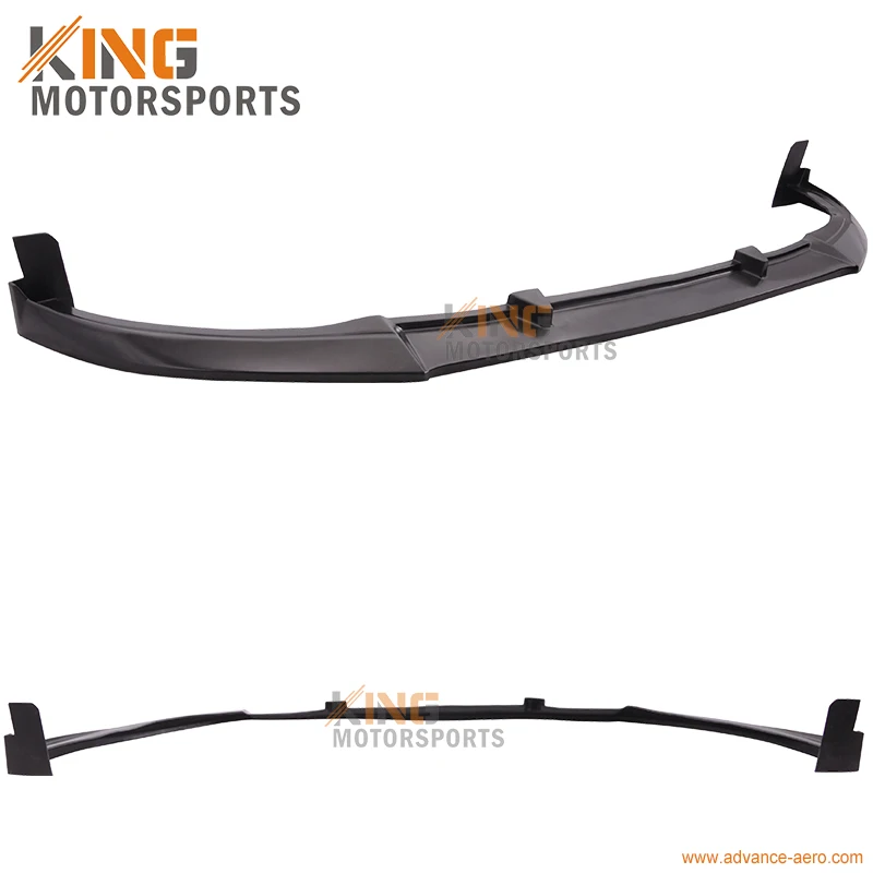 Fit For 2013 2014 Mustang V6 V8 CV PU del Estilo Frente Lip Bumper Spoiler Poliuretano