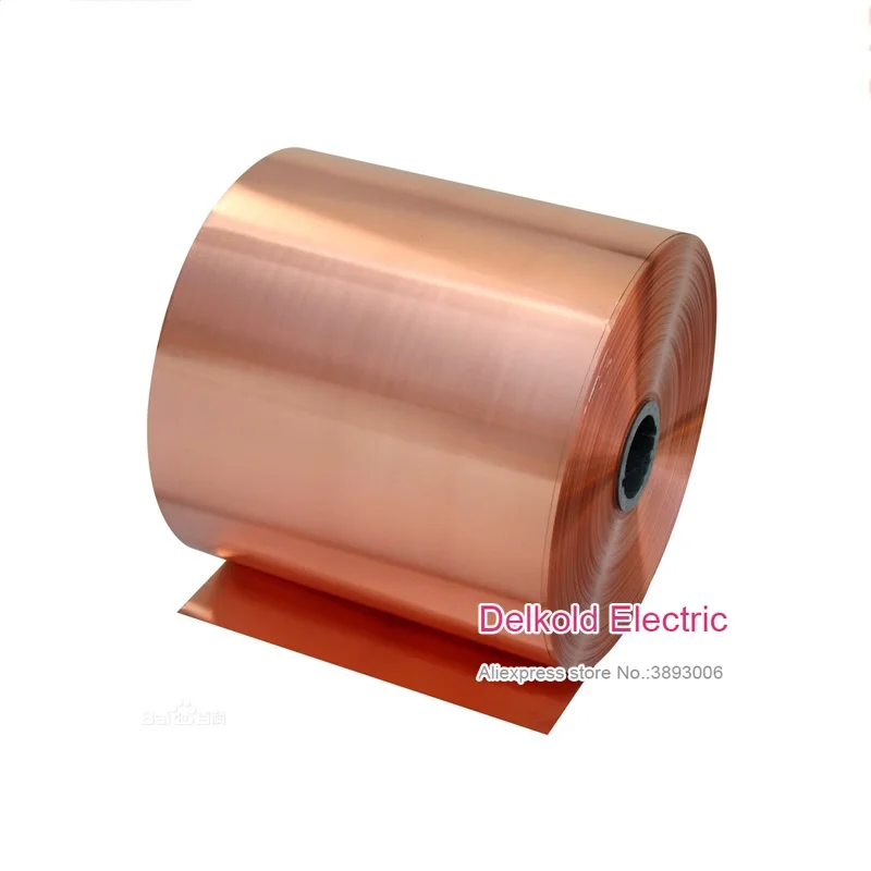 99.9% Purity Pure Copper Cu Metal Sheet Foil copper belt Mainly Used in Electromagnetic Shielding