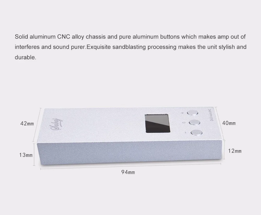 SABAJ Da3 миниатюрный DAC/усилитель HI-Fi HI-Res усилитель для наушников Портативный USB DAC экран сбалансированный выход нативный DSD512 32 бит/768 кГц