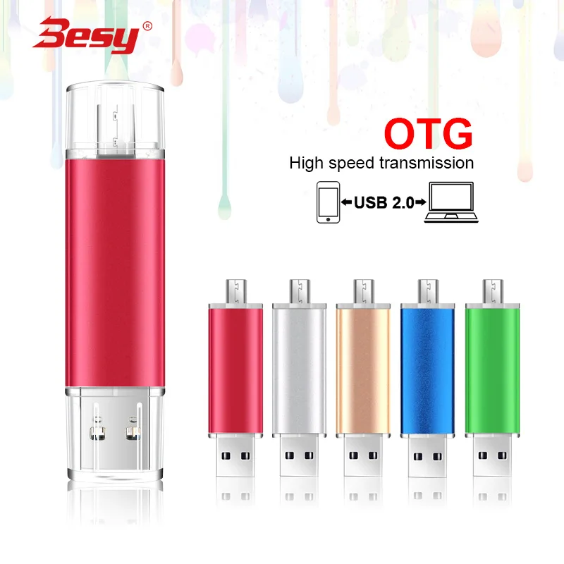 Высокоскоростной usb OTG 64 ГБ флеш накопитель USB 128 Гб внешний memoria 32 16 2 0 Micro флешка|USB