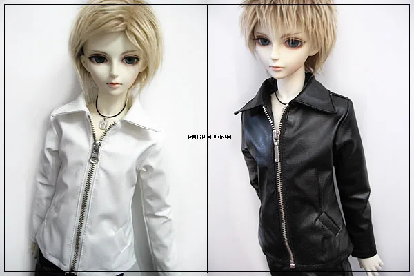 Аксессуары для одежды BJD в масштабе 1/3 1/4 кожаная куртка пальто куклы BJD/SD. Кукла