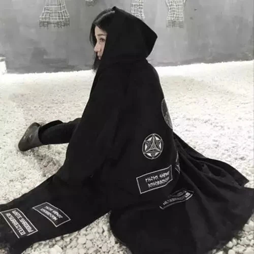 Плащ Пыльник han edition весеннее длинное пальто с капюшоном 2018|dust coat|coats coatscoat cloak |