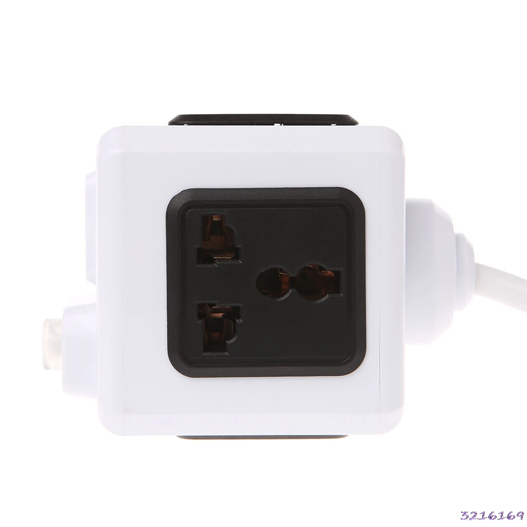 Умный дом Cube EU/US/UK Plug 4 Внешний адаптер-удлинитель универсальная розетка-38