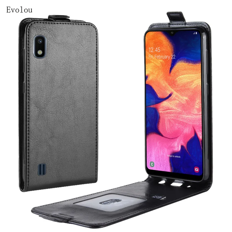 

Vertical Flip Leather Case For Samsung Galaxy A10 A20 A30 A40 A50 Cover Up Down Flip Cover For Samsung A50 A20 A30 A10 Phone Bag