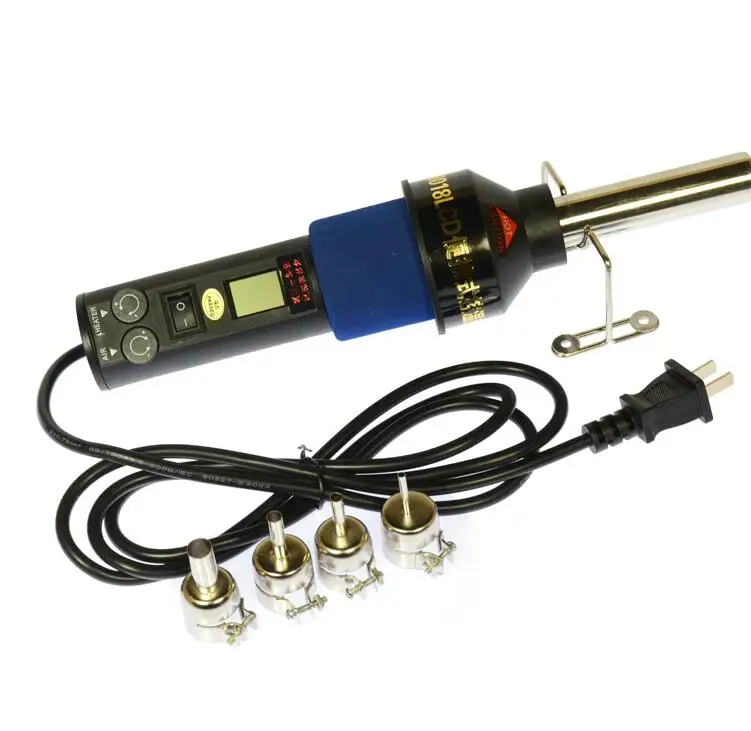 GJ 8018LCD portable temperature hot air gun melt gun industrial hot air