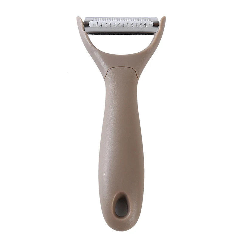 Brown grater Бытовые кухонные многофункциональные терки для фруктов и овощей, пластиковая терка для овощей, Овощечистка для фруктов, картофеля, кухонные принадлежности - Цвет: Brown grater