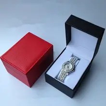 Кожаная брендовая коробка для часов красный топ Quanlity чехол для хранения часов модные часы подарочная упаковка коробка B085