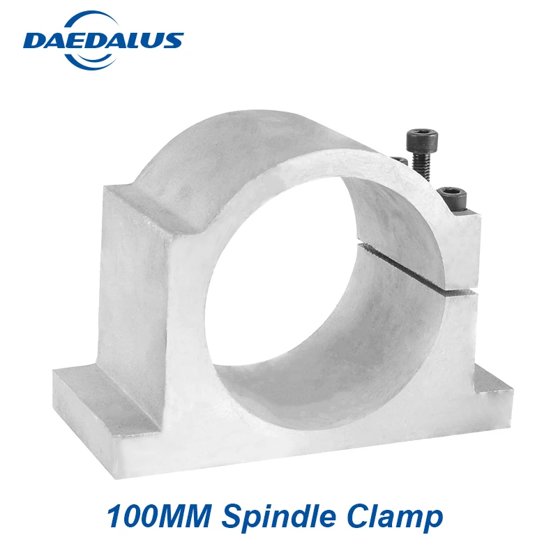 

Spindle motor 100MM spindle clamp with four screws Bracket Holder Mount Spindle Clamps for Spindle Motor