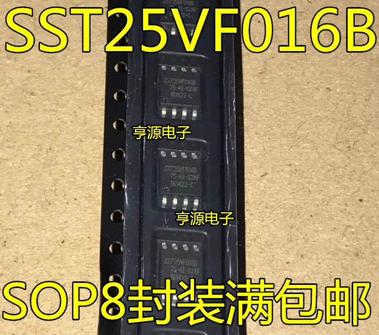 Новая мебель для дома SST25VF016B-I-75-4 S2AF SST25VF016B SOP8 | Электроника