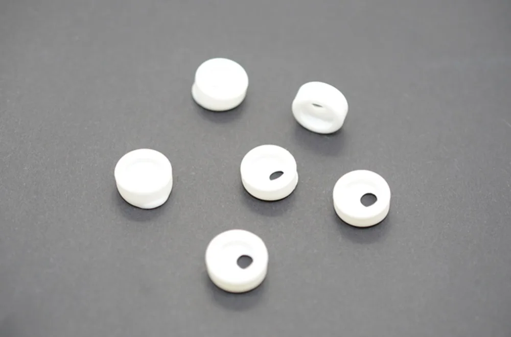 

6 Pcs Replacement Silicone Ear Tips Buds Earbuds Eartips for Jabra Easygo EsayCall Wireless Bluetooth Headphone Earphone (White)