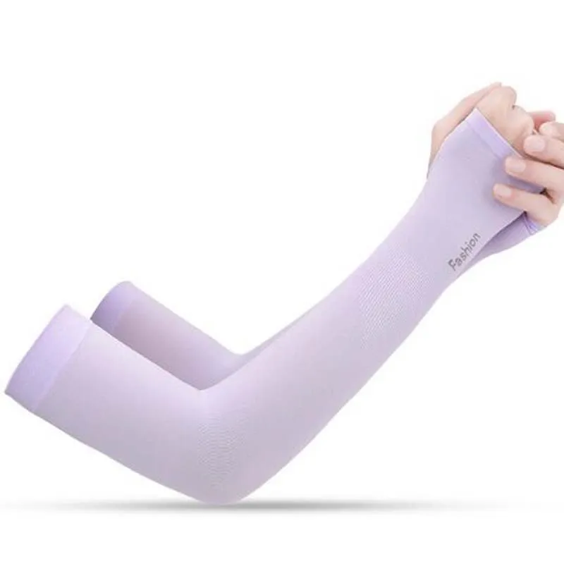 XEONGKVI Летние бесшовные митенки для женщин брендовые bi льда SilkSleeve Для мужчин Guantelete