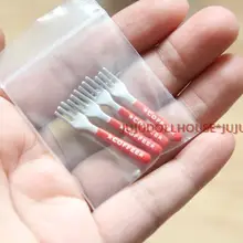 Мини Кукольный дом Сиван сцена с мини белый чаша 2