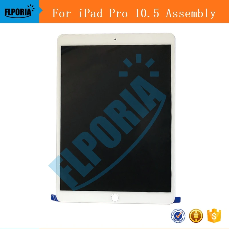 IPHT0219 New LCD Screen and Digitizer Assembly Part For iPad Pro 10.5-inch (2017) Black White(4)