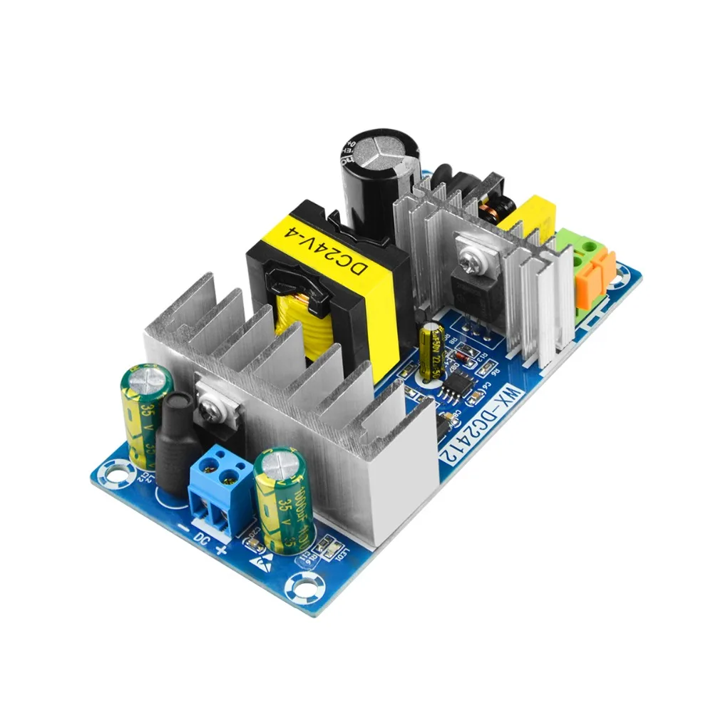 

AC 110V 220V to DC 24V Power Supply Module Board DC 24V lighting Transformers 4A-6A LED Driver 100W AC DC Power Adapter