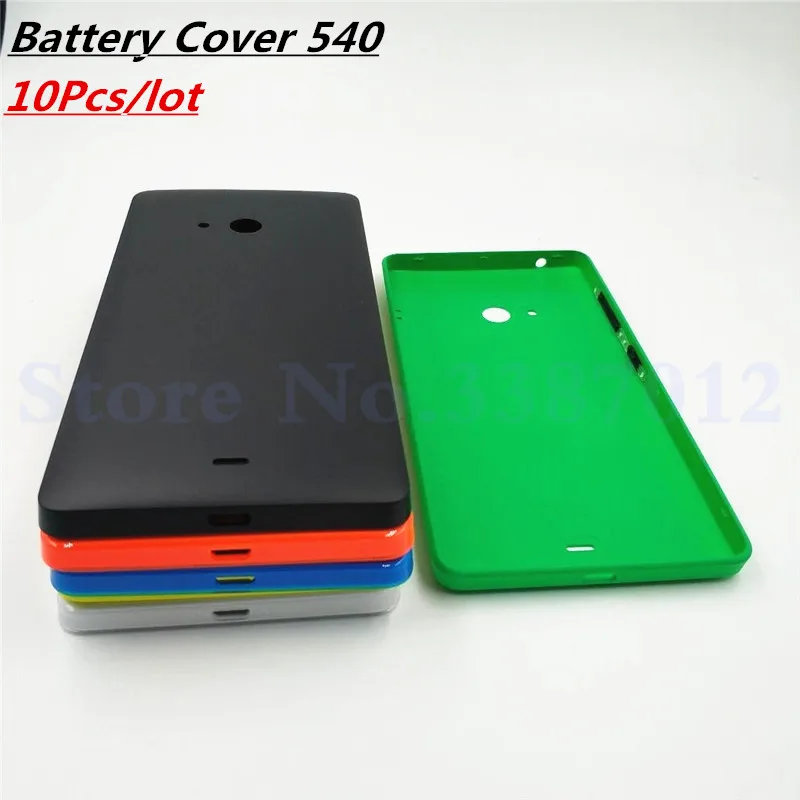 10 шт./лот Новая задняя крышка батарейного отсека для Nokia Microsoft Lumia 540 корпус кнопки