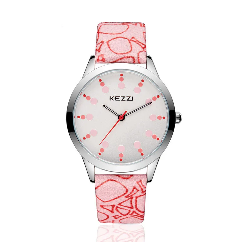 Student of The Creative Pattern Belt Wild Models Quartz Female Watch Womens Watches Top Brand