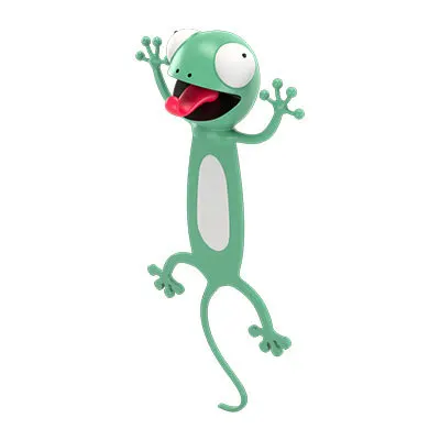 3D Stereo Cartoon Lovely Animal Bookmark Original cute cat PVC material Funny Student Children School Stationery For Kids Gift