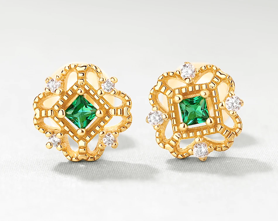 ALLNOEL, 925 пробы, серебро, циркон, бриллиант, набор украшений для женщин, нано зеленый кубический циркониевое кольцо, серьги, браслет, ожерелье, наборы