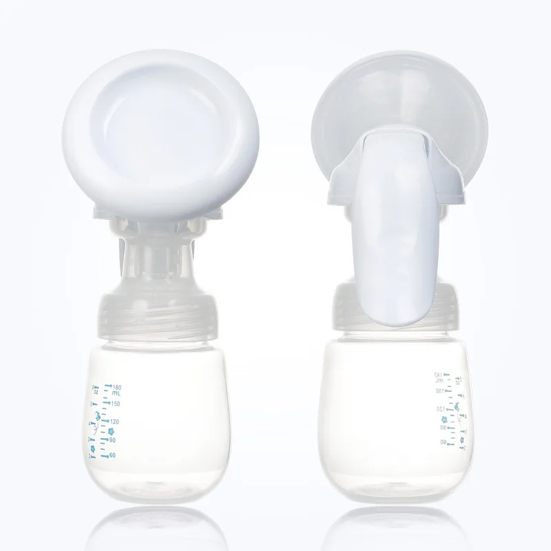 

Feeding Manual Breast Pump Partner Breast Milk Collector Automatic Correction Breast Milk Silicone Baby Bottle Pumps Pp Bpa Free