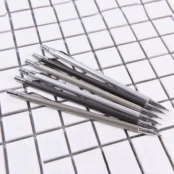 

High qulity mechanical pencil 0.5/ 0.7mm pencil metal rod automatic pen Pencil Lead Refill school stationery