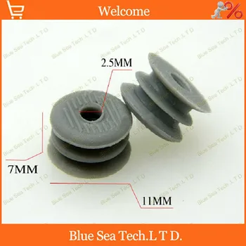 

100pcs car connector waterproof ring/circle,waterproof plug,11mm Silicone sheath,seal caps for car connector