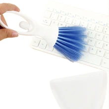 Многофункциональная маленькая щетка для клавиатуры метла синий пластмассовый совок набор животное хомяк компьютерное оборудование экран Чистящая щётка