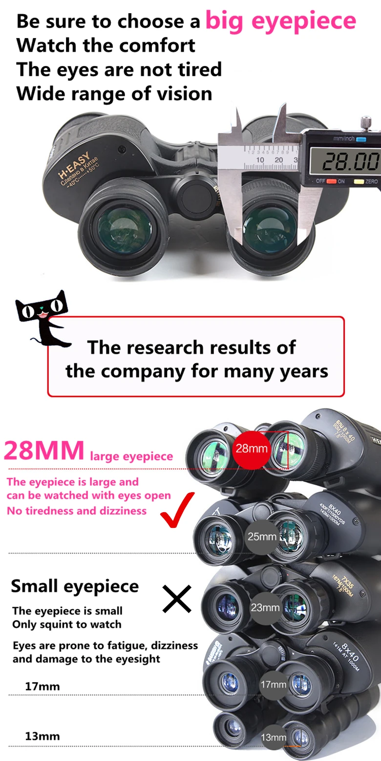 Verde de Longo Alcance do Zoom Super Grande Ocular hd Binóculos Grande Poderoso Binocular Militar Metal Fmc Filme Telescópio Viagem 4 Cheap Telescópio e binóculos