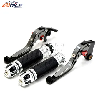 

CNC Handlebar Motorcycle Handle Bar Grips Adjustable Clutch Brake Levers For KTM 990 SuperDuke 2005 2006 2007 2008 09 10 11 12