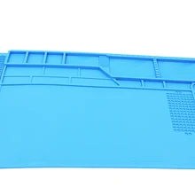 550x350 мм/240X220 мм теплоизоляция Утолщение Силиконовый коврик стол коврик обслуживание платформа телефон Пайка Ремонт Инструменты