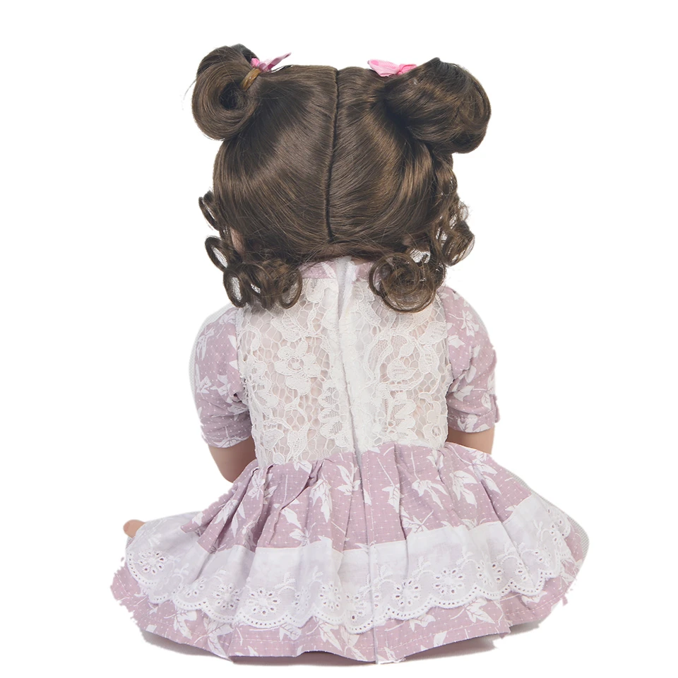 Кукла Bebes 55 см полностью силиконовая кукла Reborn Baby doll как настоящая 22 дюймовая для