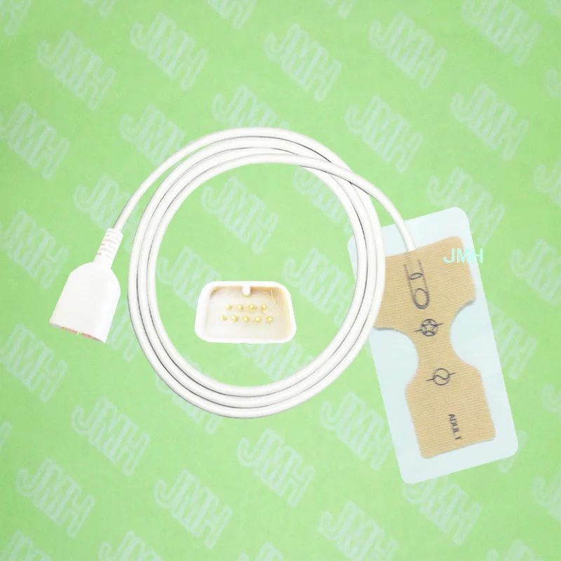 

Compatible DB9 pin Nihon Kohden Pulse Oximeter monitor the Adult disposable SPO2 sensor(Non-woven),5 pcs.
