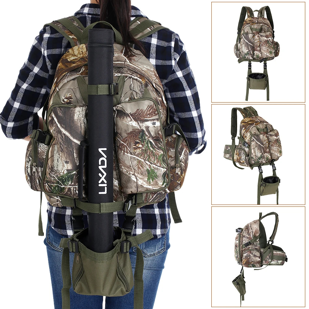 

Outdoor Hiking Bag Climbing Backpack Capacity Camouflage Bag for Outdoor Hiking Fishing Camping Sports Double Shoulder Bag