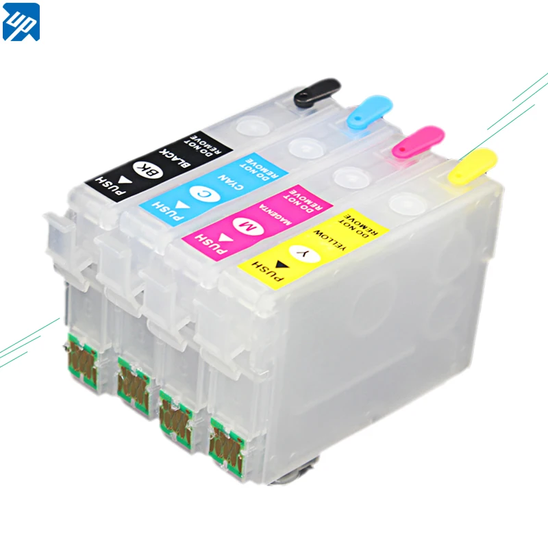 10 комплектов многоразовых чернильных картриджей для epson WF2010W WF2510WF WF2520N WF2530WF WF 2540WF