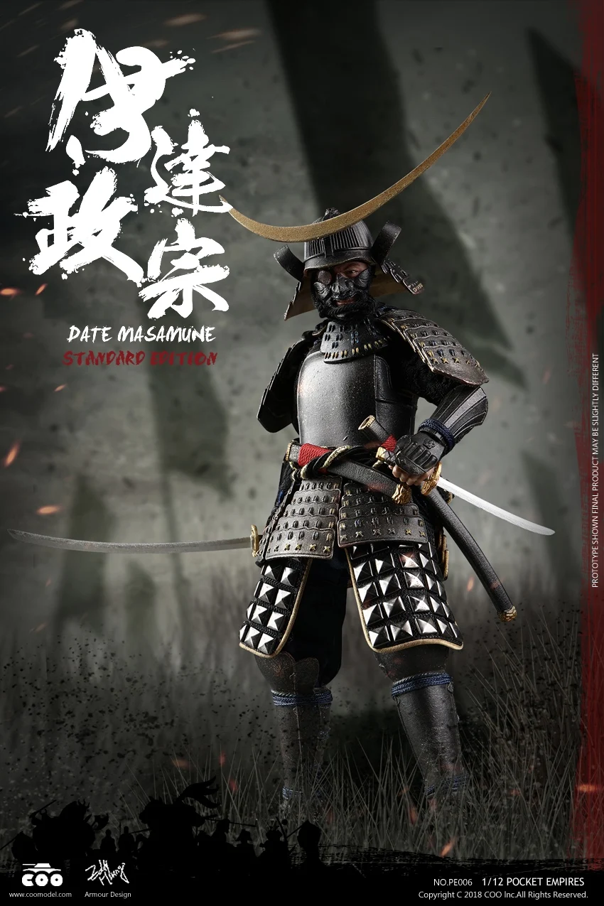 COOMODEL японский самурайский дата MASAMUNE(стандартное издание) 1/12 фигурка