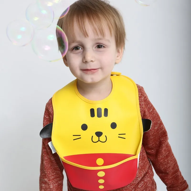 Pvc Waterproof Baby bi Big Pocket Food Catcher for Babies and Toddlers FDA approved Unisex Design Stain Resist | Детская одежда и