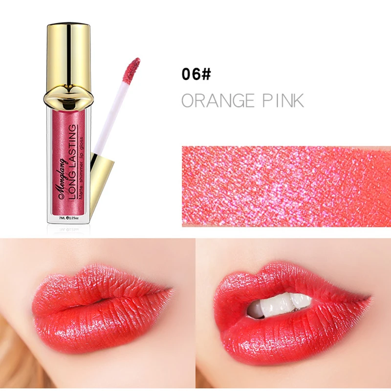 

12Colors Lipstick Lip Lingerie Pearl Matte Liquid Lipstick Waterproof Lip Gloss Long Lasting Makeup Maquillage Cosmetics Make up