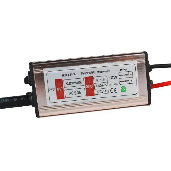 2 шт. 3 серии 3 параллельные 10 Вт Водонепроницаемый Светодиодный точечный светильник драйвер питания внешние постоянные 900мА трансформаторы для освещения